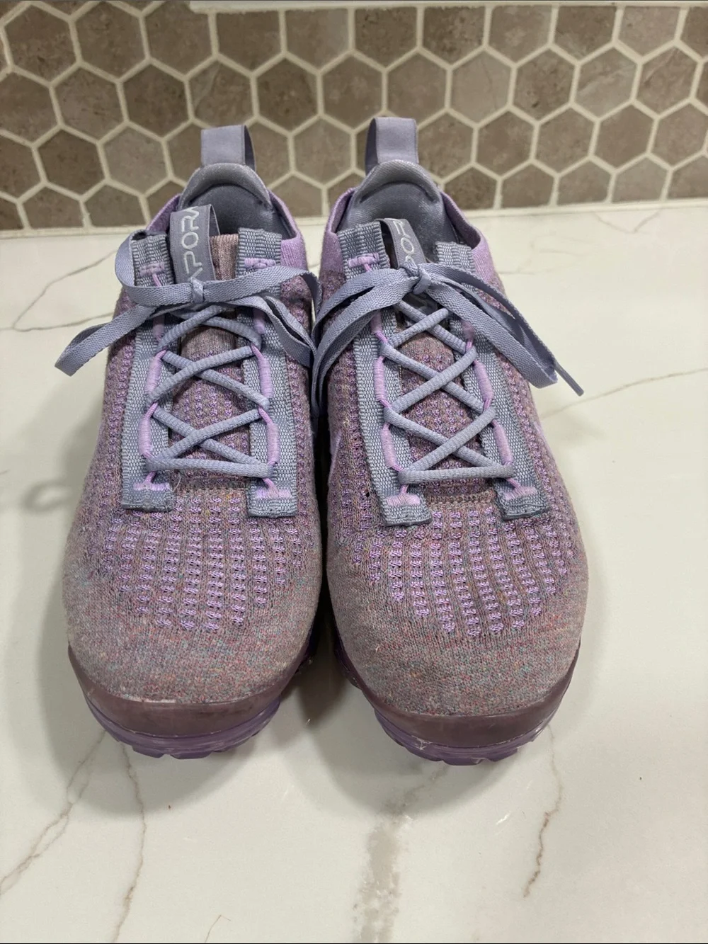 Nike Lavender/Purple Flyknit VaporMax Sneakers Women’s Size 6.5